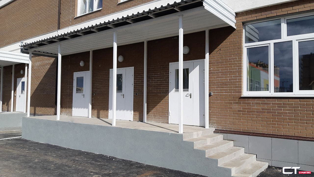 ДПМ-2 EIS60 300х600мм Антипаника с фрамугой 